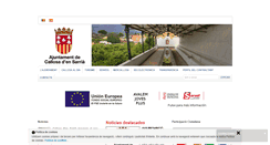 Desktop Screenshot of callosa.es