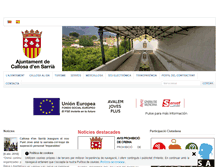 Tablet Screenshot of callosa.es
